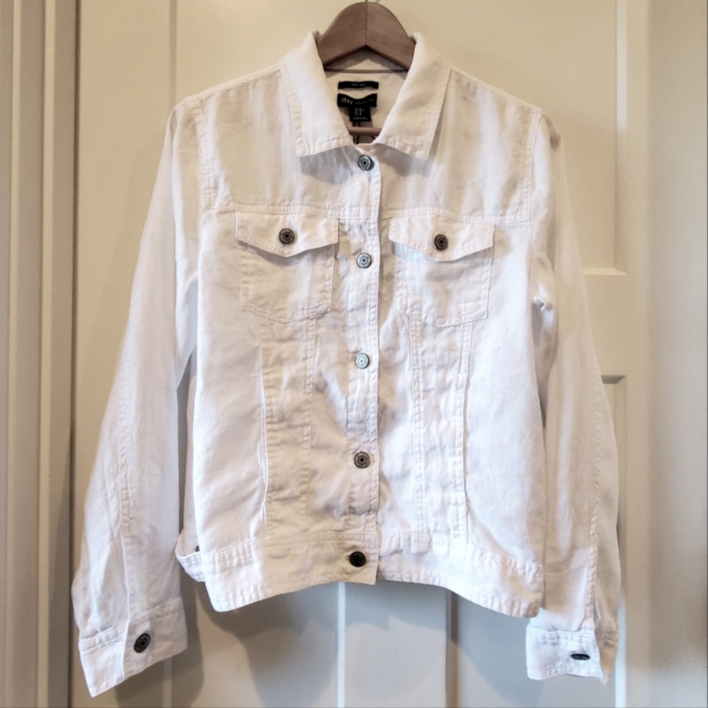 Jones New York Denim Jacket Womens  M